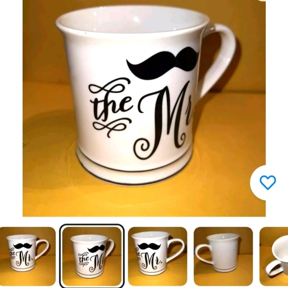 The Mr.Mustache cup/mug